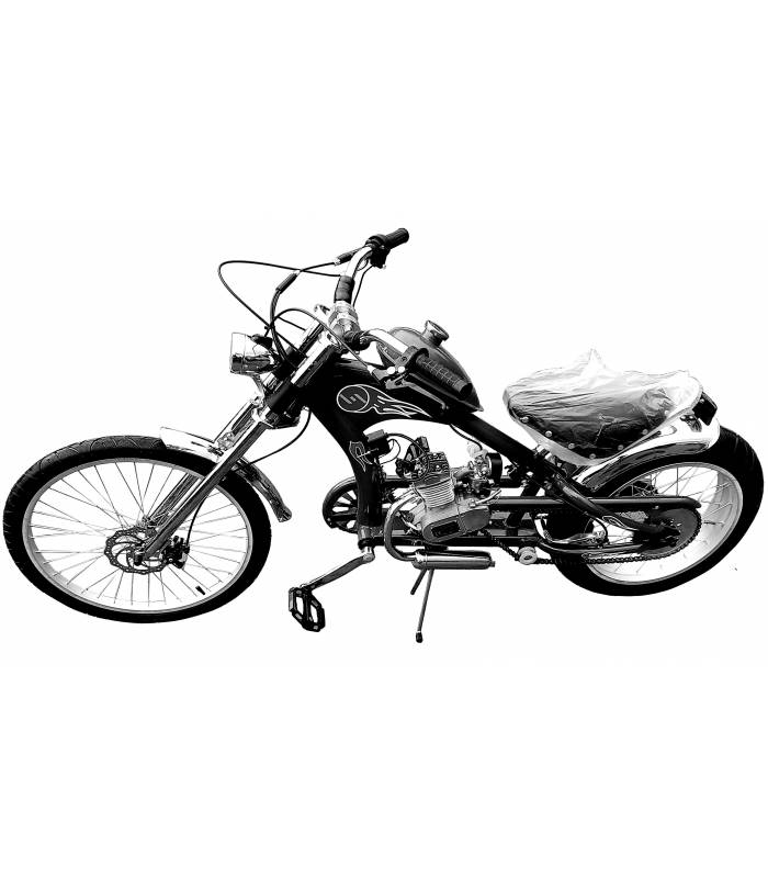 Moto kolo Chopper 50cc black