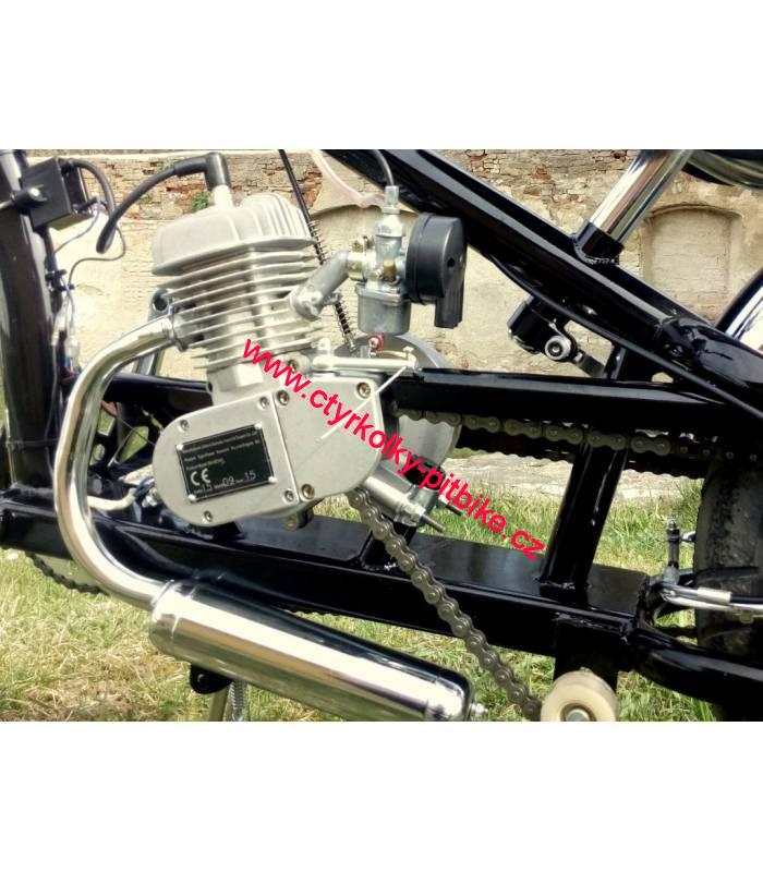 Moto kolo Chopper 50cc black