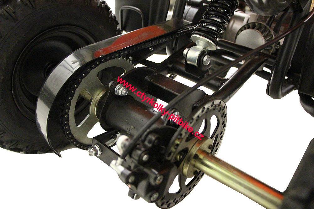 Dětská čtyřkolka Nitro Torino 49cc el. start modrá