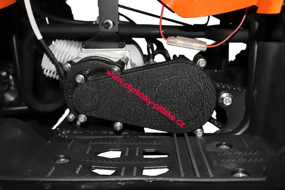 Dětská čtyřkolka Nitro Torino 49cc el. start modrá