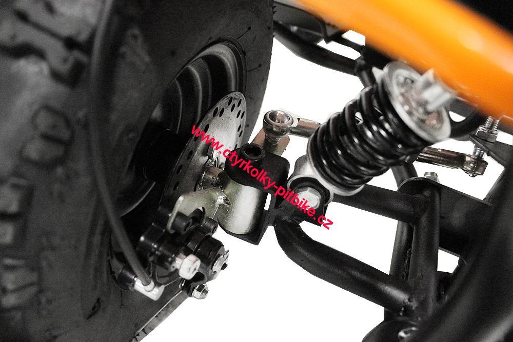 Dětská čtyřkolka Nitro Torino 49cc el. start zelená