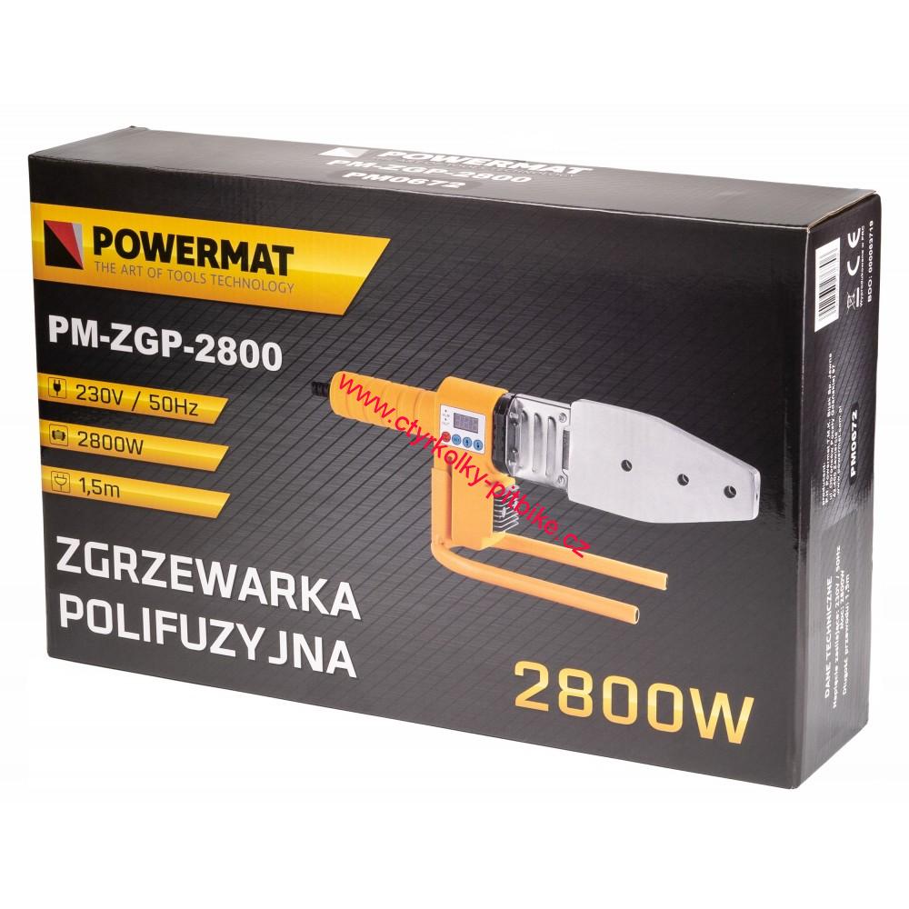 Polyfúzní svářečka Heidmann 2800W s LCD