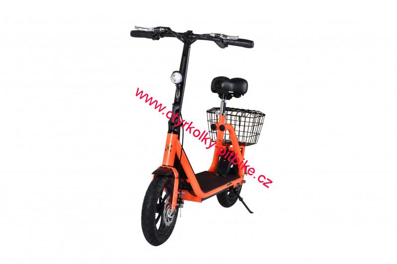 Elektrická koloběžka XS01 36V 500W Li oranžová