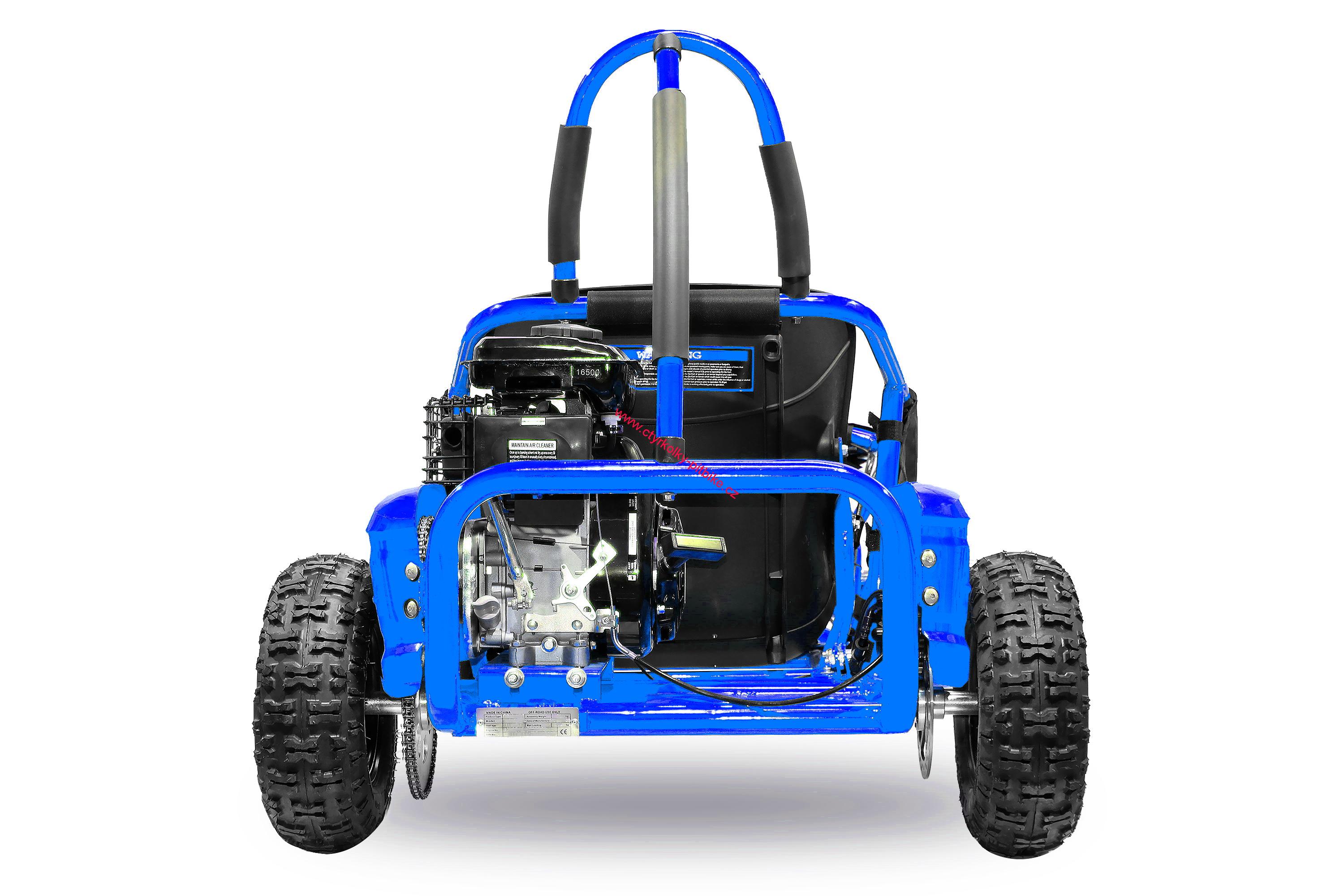 Dětská benzínová buggy 80cc černá