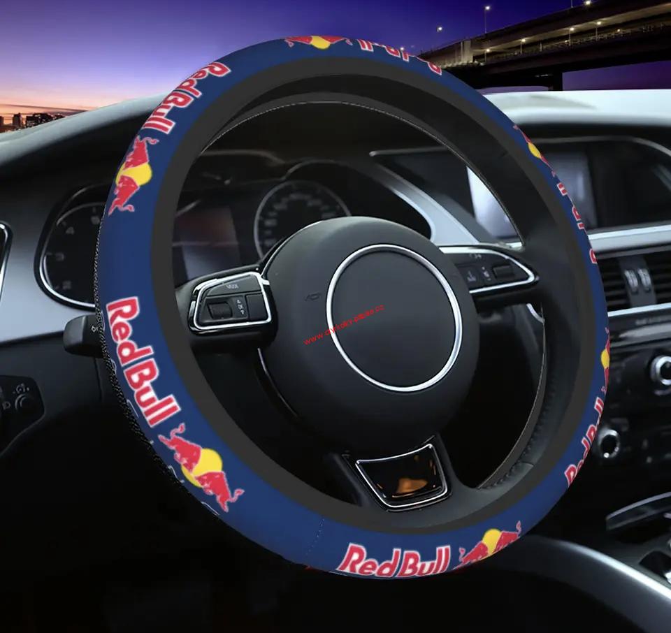 Potah na volant Redbull černý