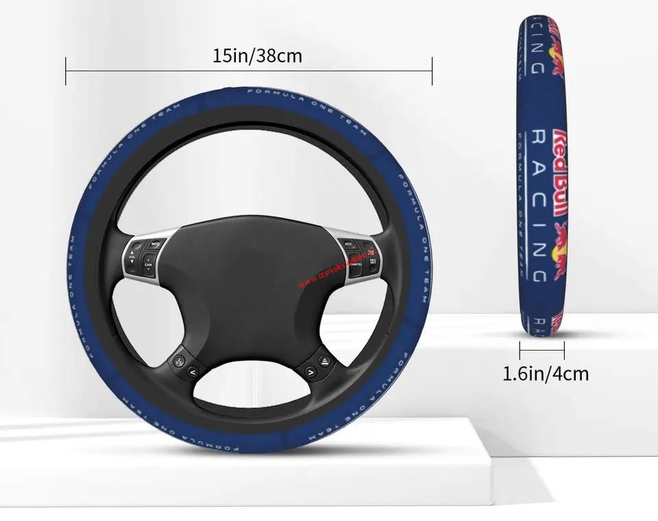 Potah na volant Redbull černý