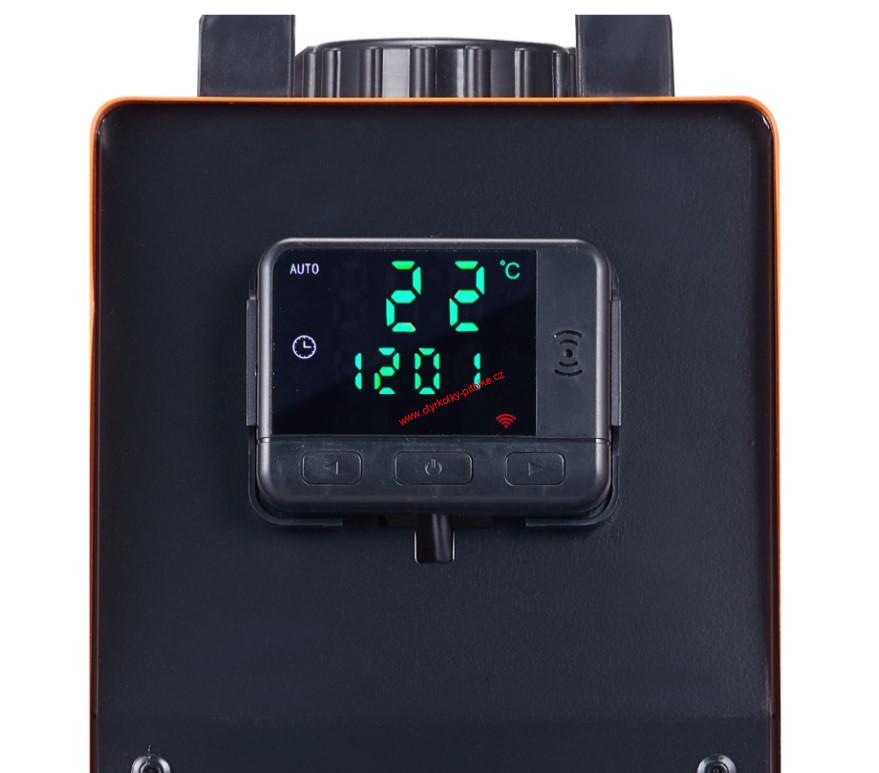 Naftové nezávislé topení 12V Vevor s Bluetooth 5kW