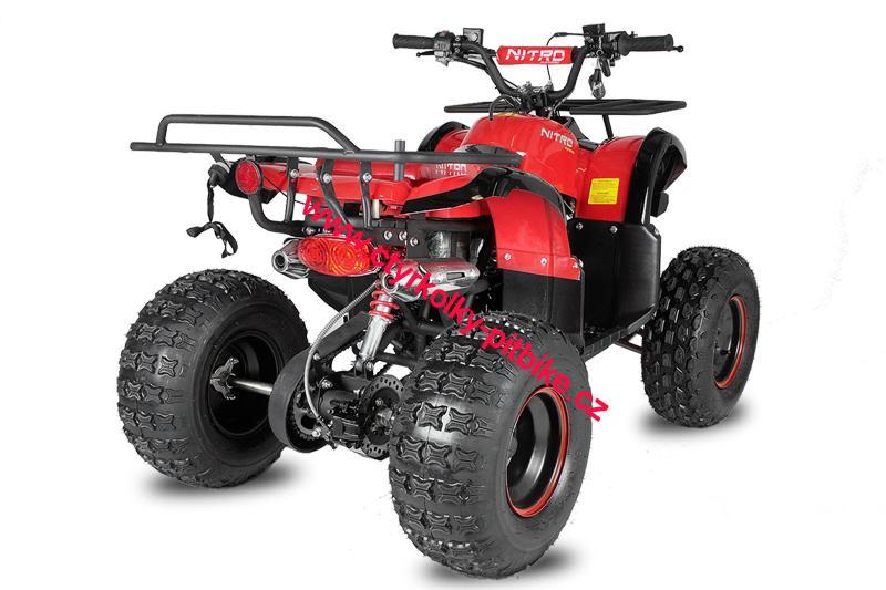 Čtyřkolka ATV Warior Sport RS automat 125ccm modrá 8" kola