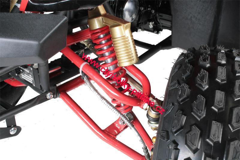 Čtyřkolka ATV Warior Sport RS automat 125ccm modrá 8" kola