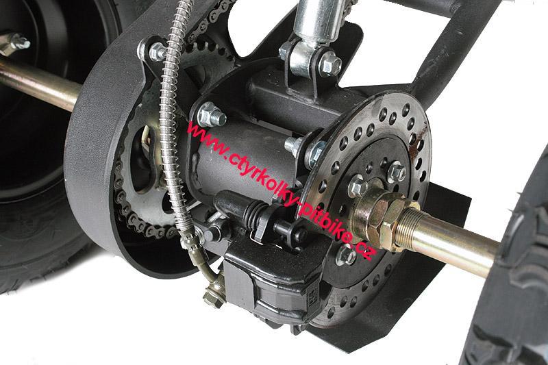 Čtyřkolka ATV Warior Sport RS automat 125ccm zelená 8" kola