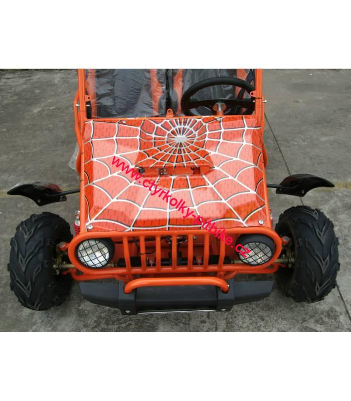Dětská Buggy Spider 125cc 3+1 green