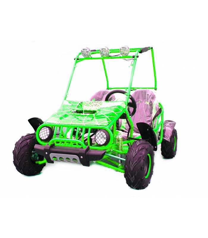 Dětská Buggy Spider 125cc 3+1 green