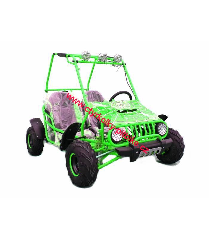 Dětská Buggy Spider 125cc 3+1 green