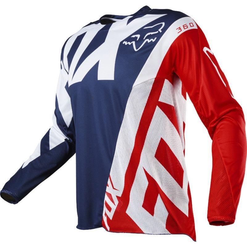 Motokrosový dres Fox červený