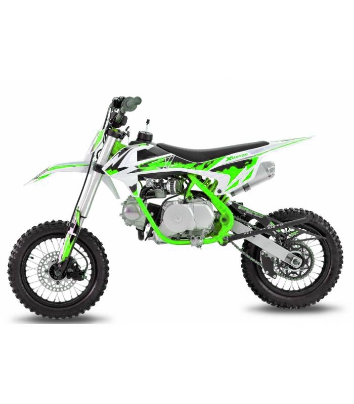 Pitbike XMOTOS XB27 90cc automat green