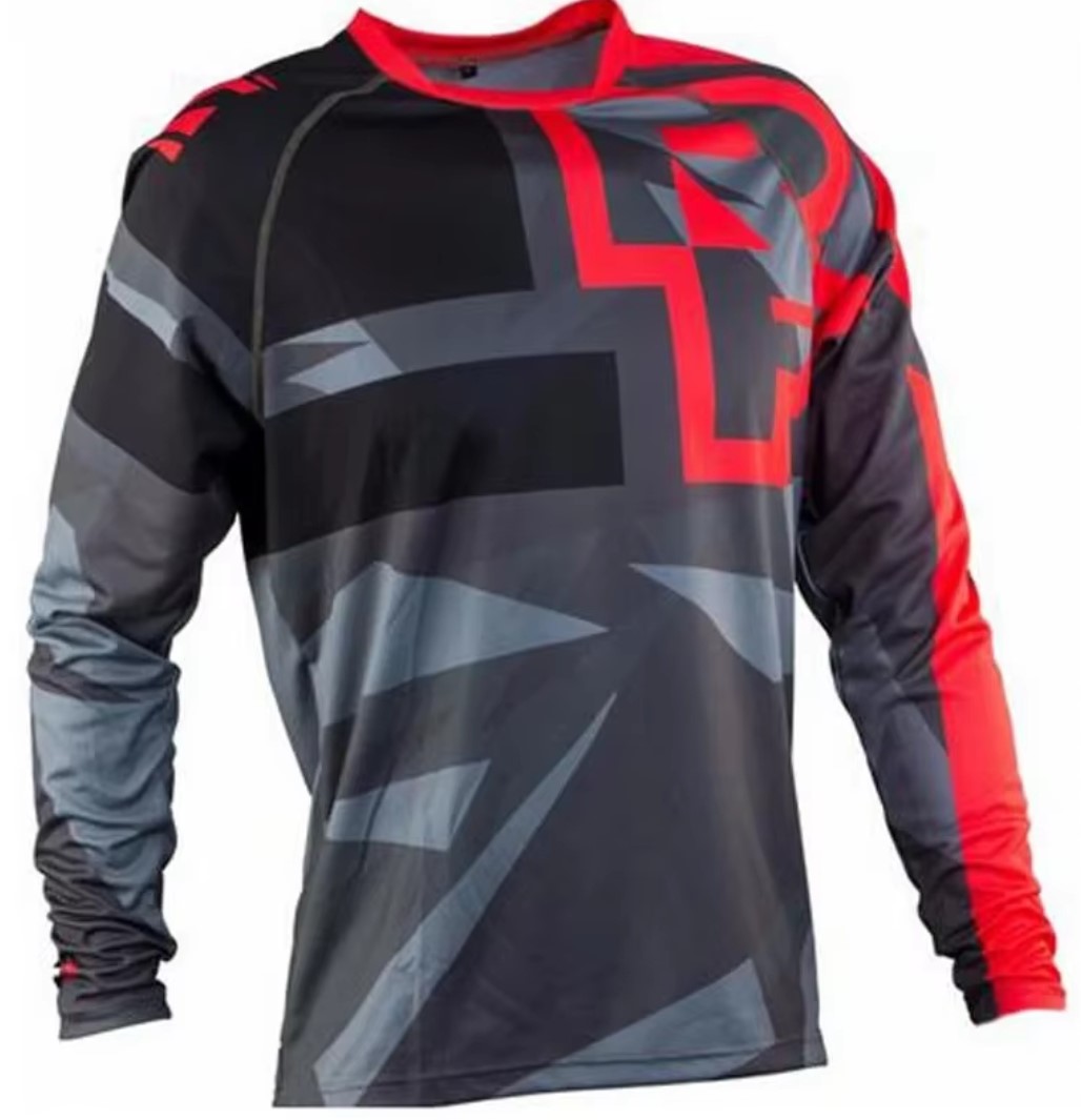 Motokrosový dres šedý