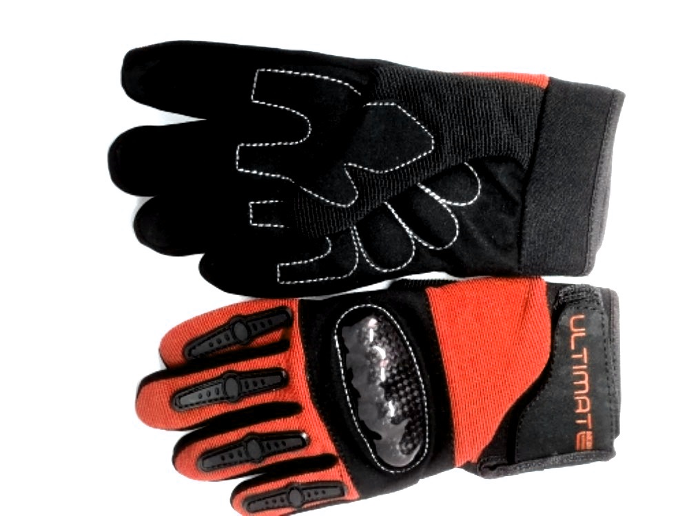 Dětské moto cross rukavice Ultimate oranžové