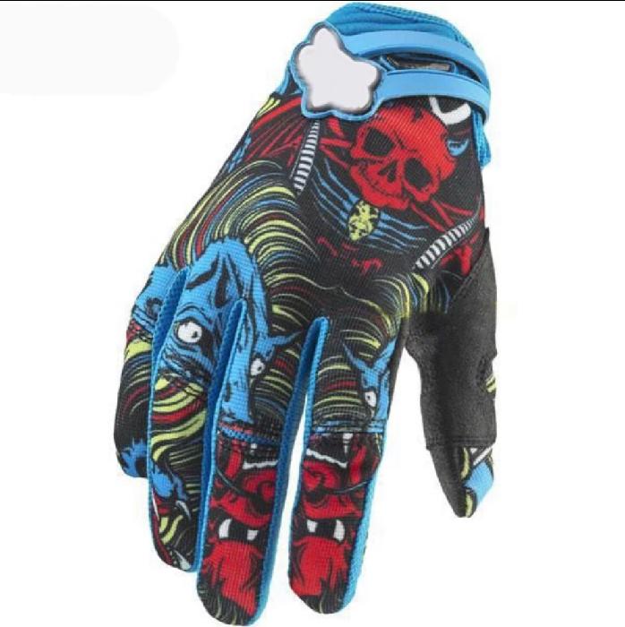 Moto rukavice FOX Barevné