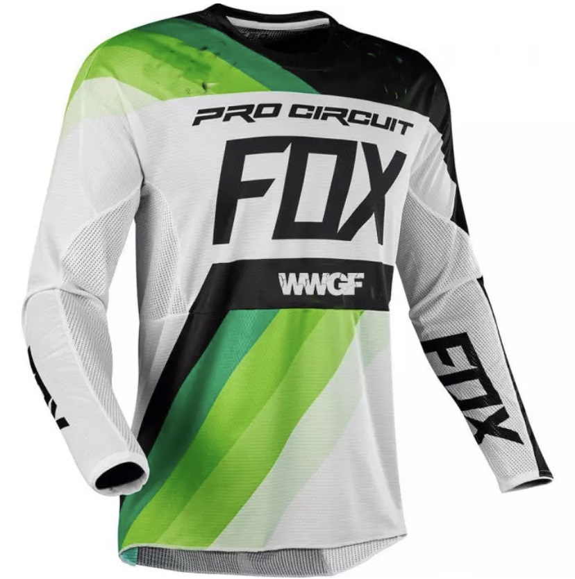 Motokrosový dres Fox zelený