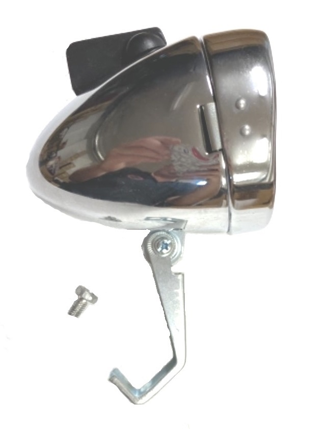 Přední světlo na motokolo chopper