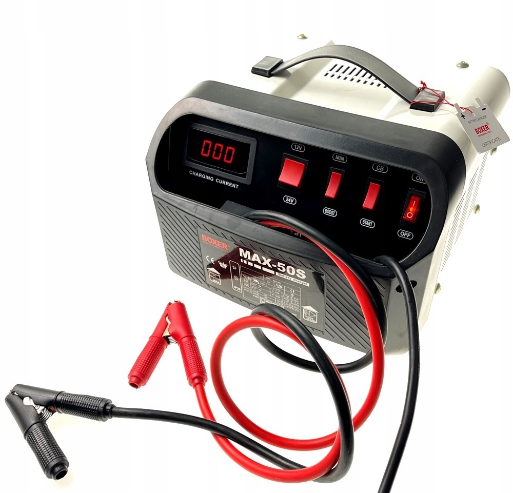 Autonabíječka se startem Boxer 12/24V 50A