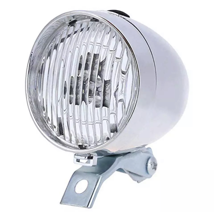 Přední LED světlo na motokolo Chopper chromové