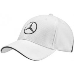 Kšiltovka Mercedes bílá