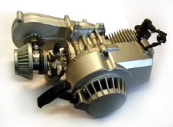 Motor na minicross 49ccm