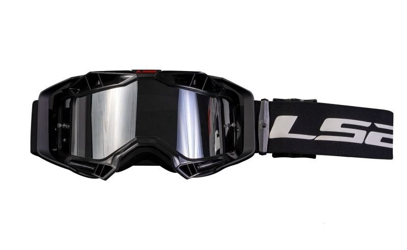 Moto brýle LS2 Aura černé zrcadlové