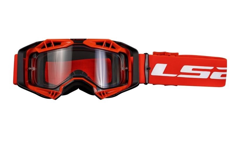 Moto brýle LS2 Aura červené