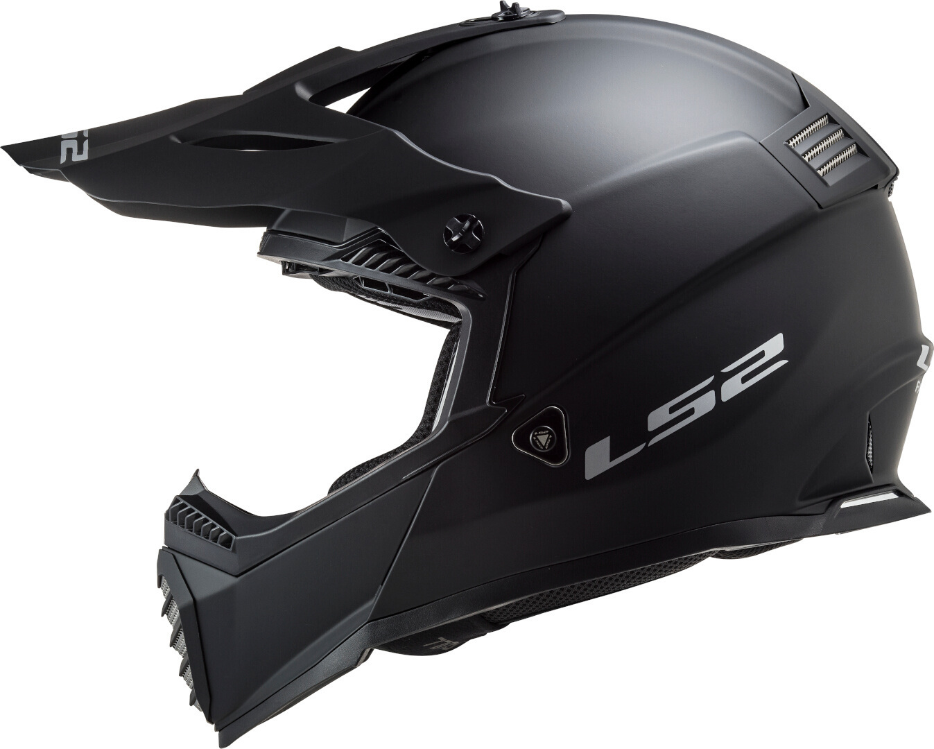 Krosová moto přilba LS2 MX437 Fast Evo matt black