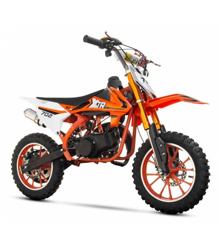 Minicross XTR Style 50cc 2T El.start poloautomat orange
