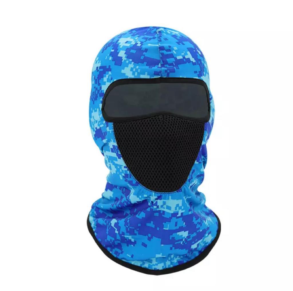 Moto kukla maskačová - modrá