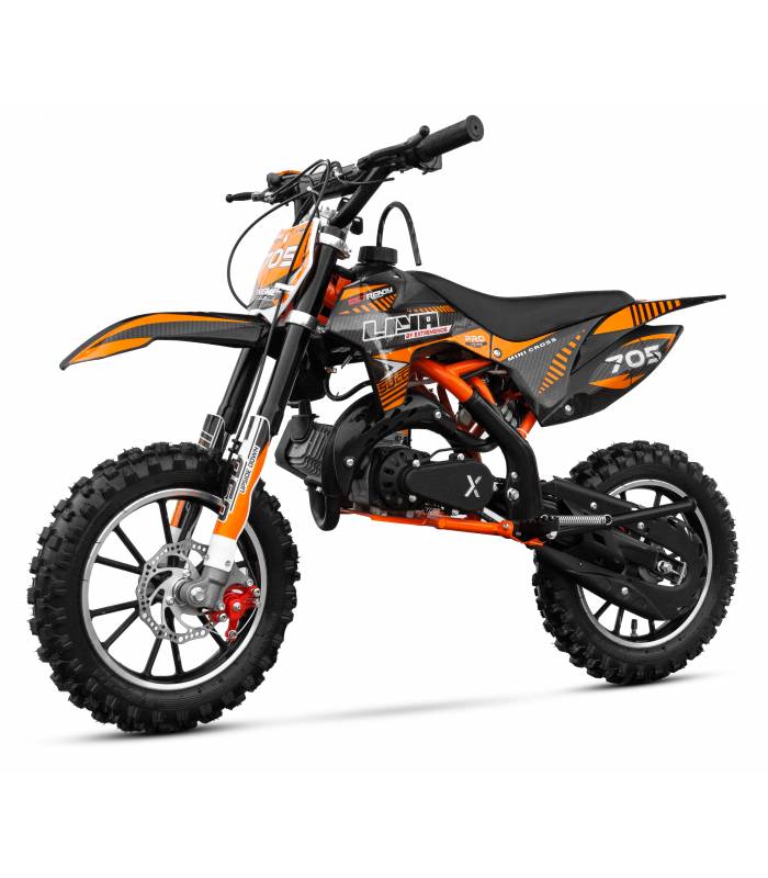 Minicross Liya 705 50cc 2T E-start oranžová