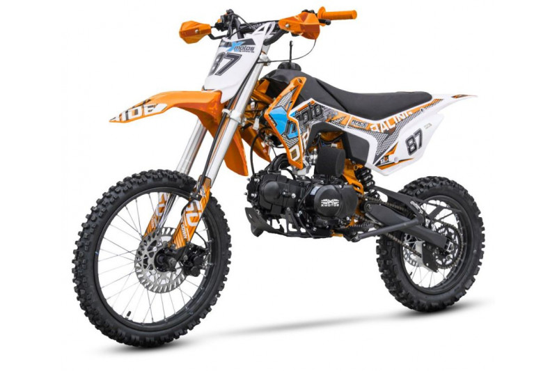 Oranžový pitbike XB87 125cc 4T el.start