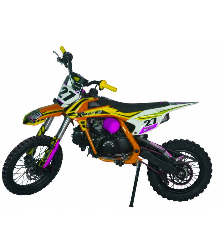Pitbike XB27 125cc 4t E-start oranžový