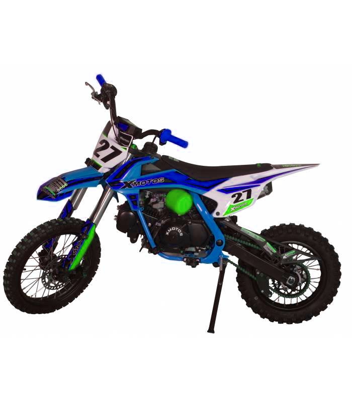 Pitbike XB27 125cc 4t E-start modrý