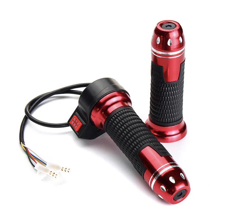 Plynová rukojeť elektrokoloběžka Chopper XR05 60V 3 rychlosti RED