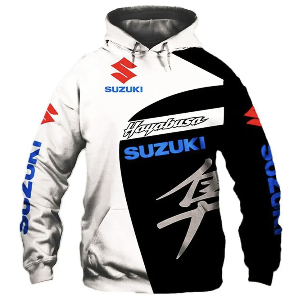 Suzuki mikina bílá