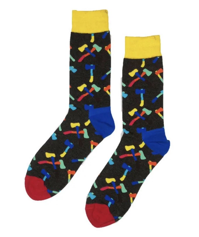 Trendy ponožky sekery vel. 39-46