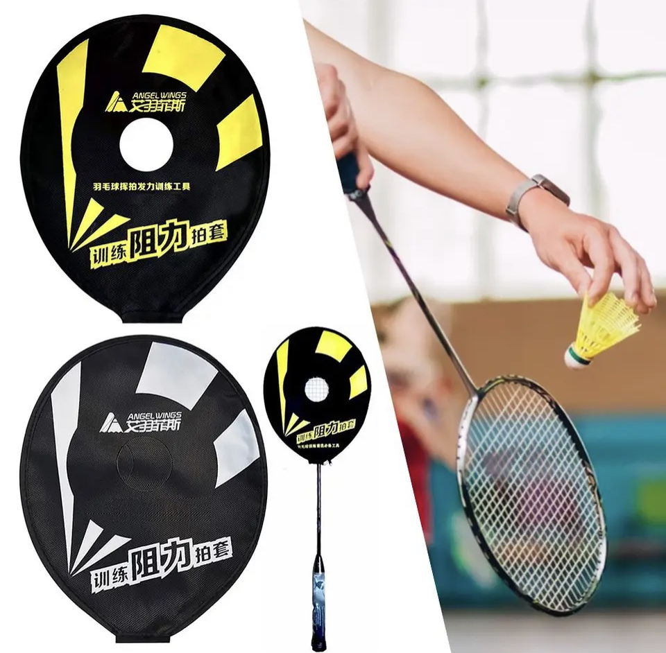 Obal na hlavu rakety pro trénink badmintonových úderů