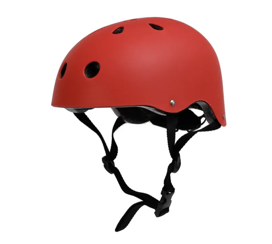 Cyklo helma BMX červená