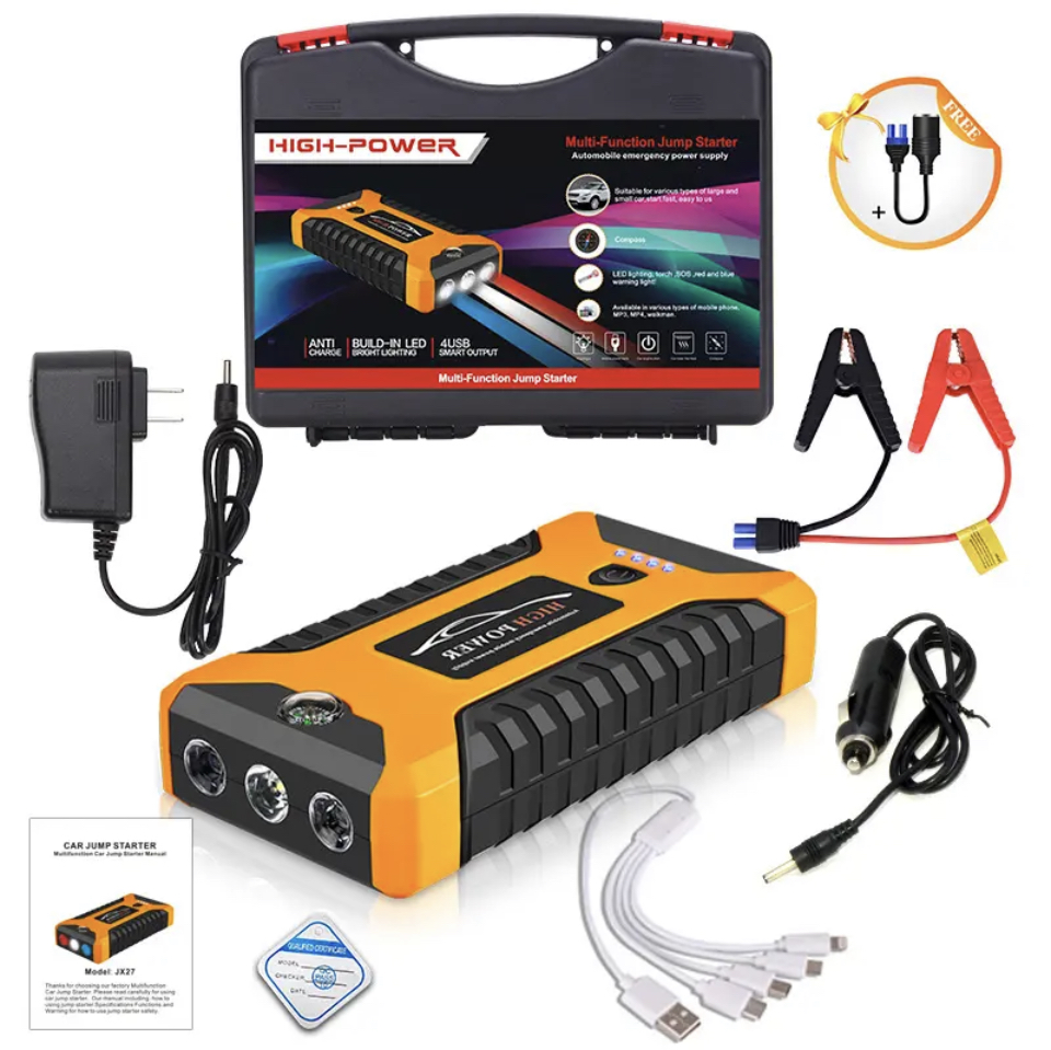 Powerbanka s možností startovat auto 12V 998A