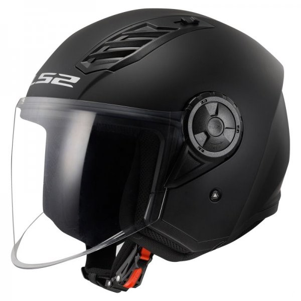 Integrální moto přilba LS2 OF616 Airflow II Solid matt black
