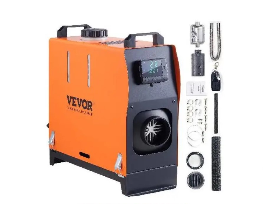 Naftové nezávislé topení 12V Vevor 8kW