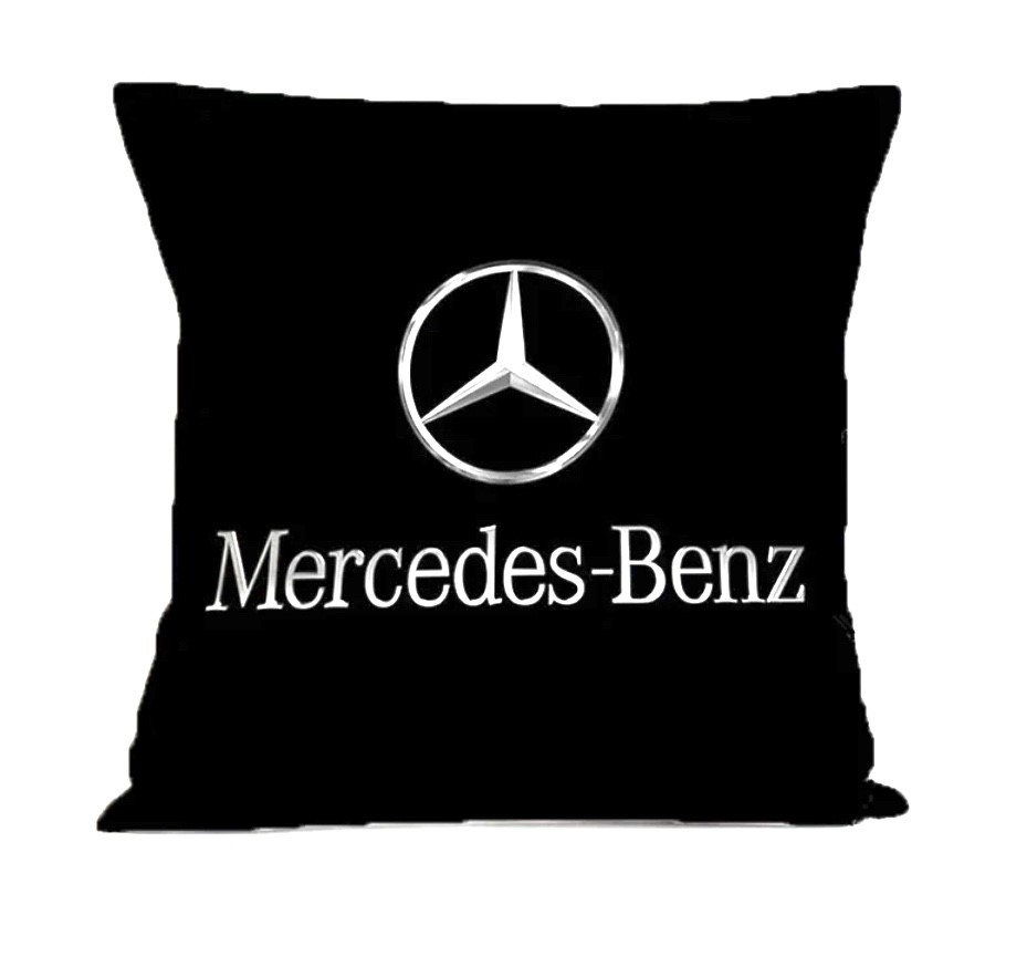 Polštář Mercedes Benz 40x40cm černý