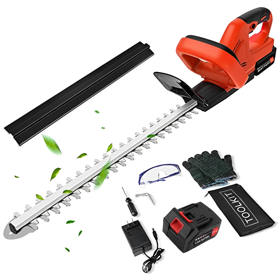 Elektrické zahradní nůžky 21V na živý plot
