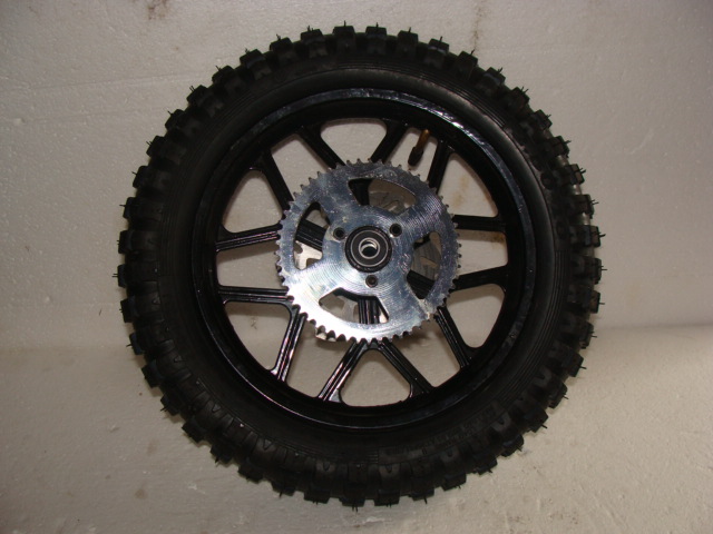 Zadní kolo minicross 10" 