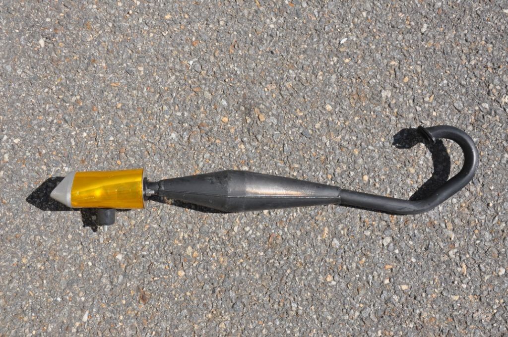 Výfuk minibike 