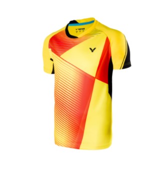 Badmintonové triko VICTOR Games Unisex 6347 žluté
